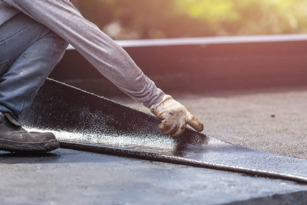 Professional Emergency Waterproofing technician working in Glyndon, MN